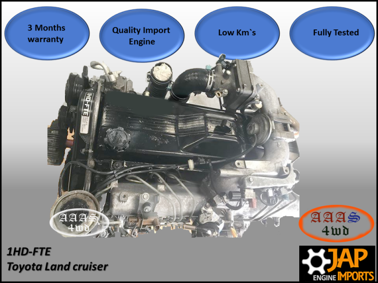 1HDFTE Toyota Land cruiser 100 series Engine Used Engine For Sale 1800 577 527 Jap Engine Imports